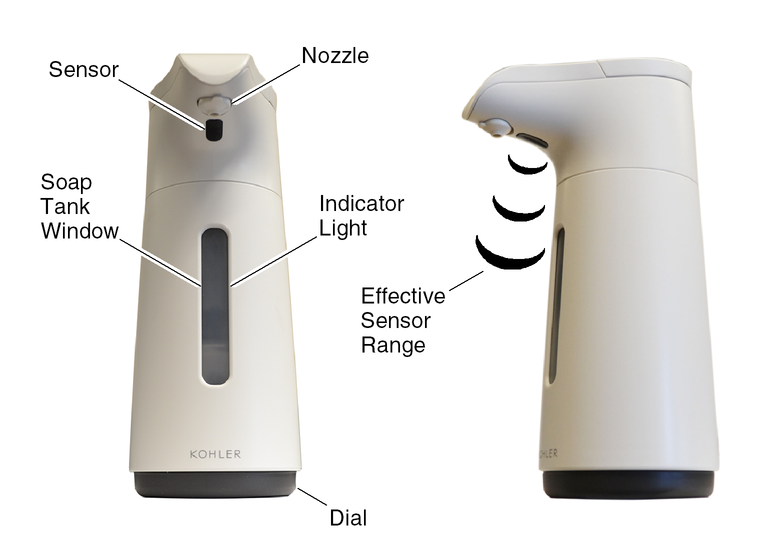 Touchless deals soap dispenser