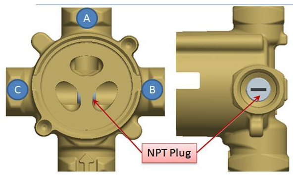 KOHLER K-728-K-NA sale MasterShower 2 or 3 Way Transfer Valve