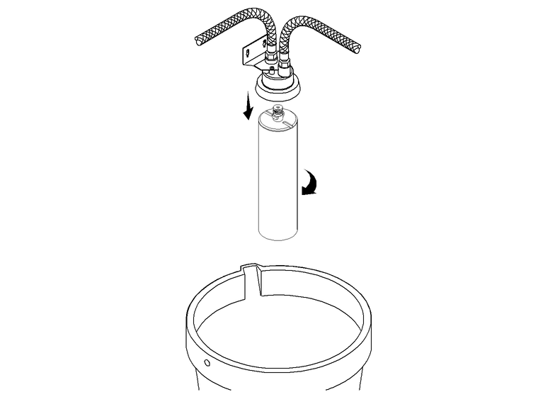 Installing the K20852 Aquifer Filter Cartridge