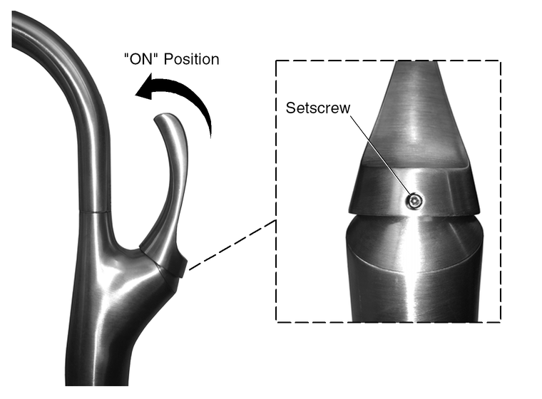 Mazz™ Kitchen Sink Faucet Loose Handle